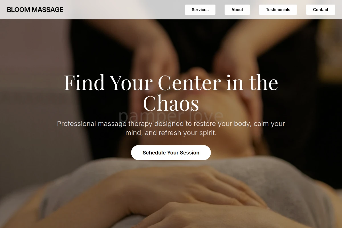 Bloom Massage